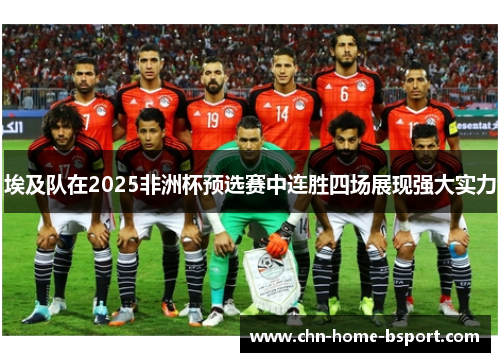 埃及队在2025非洲杯预选赛中连胜四场展现强大实力 埃及队在2025非洲杯预选赛中连胜四场展现强大实力